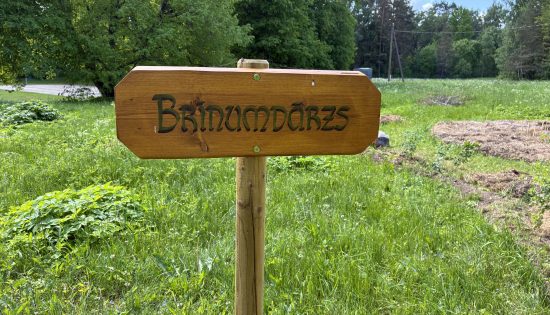 Permakultūras dārza atklāšana